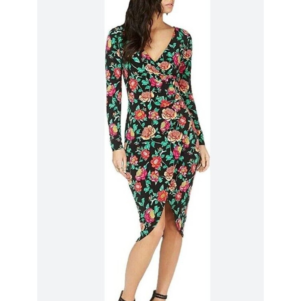 NWT Thalia Sodi floral XL Dress Multicolor crossover Size XL summer